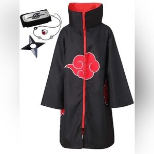 Naruto Akatsuki Cloak / Robe Adult Costume